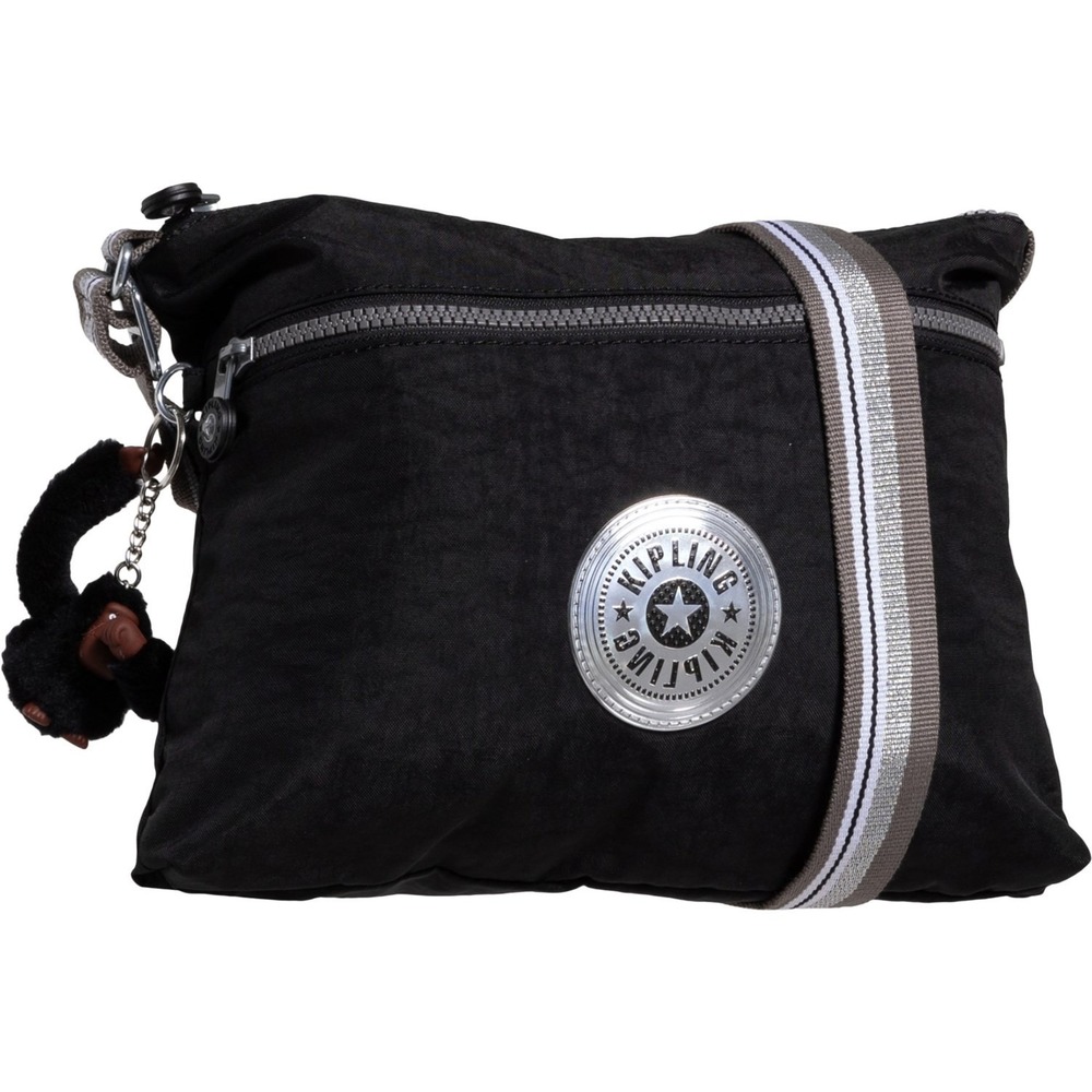Kipling Annabelle Crossbody Bag Black Adjustable Strap Lightweight Travel Purse